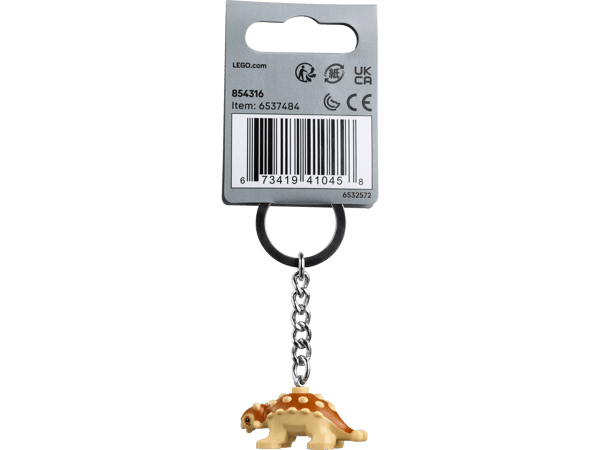 Baby Ankylosaurus Key Chain - Image 4