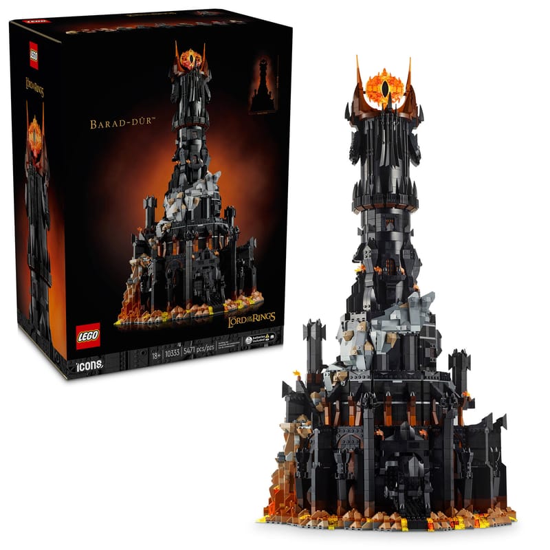 The Lord of the Rings: Barad-dûr™ 10333 LEGO® Icons Buy online