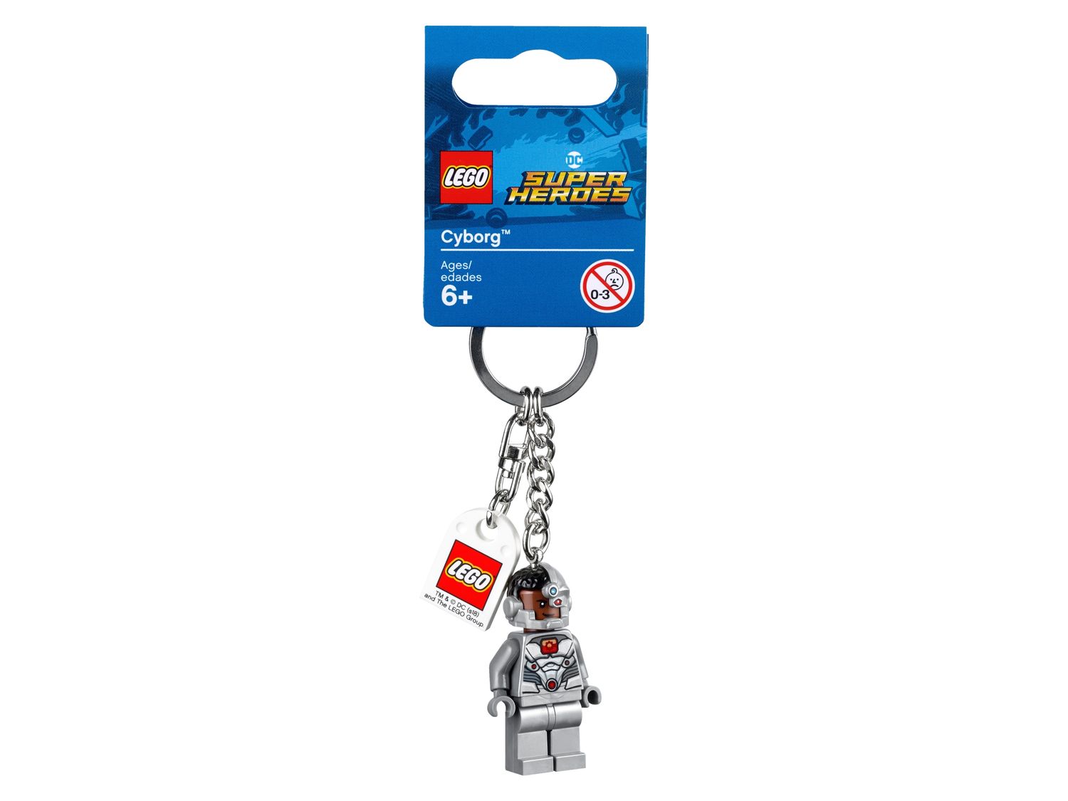 Lego Lock Chain Cyborg™ Key Chain 853772 | DC | Buy online at the Official LEGO® Shop US