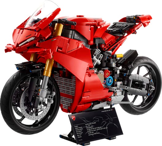 LEGO 42202 - Ducati Panigale V4 S-motorcykel