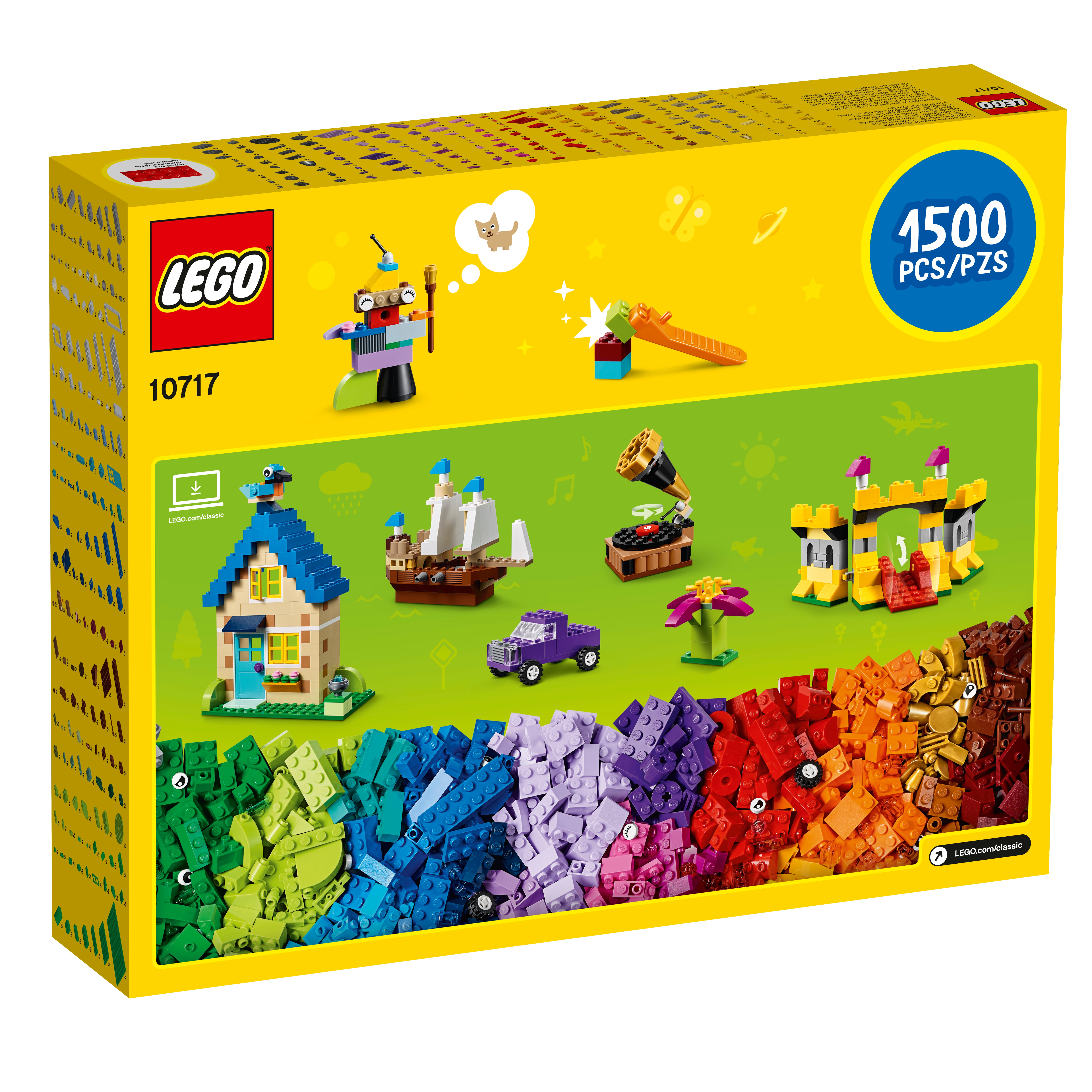 LEGO Classic 11717 - 1500 pièces (via 33,95€ sur la carte fidélité