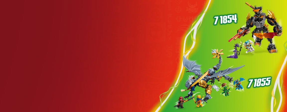Cole's Mission Mech & Dragon Zane 71854 | NINJAGO® | Buy online at