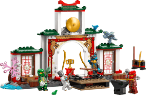 Le temple de Spinjitzu des ninjas