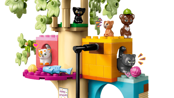 LEGO 42666 La fête d’anniversaire et l’arbre à chats — visuel 4 sur 8