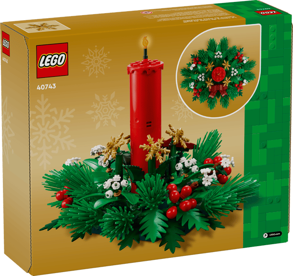 LEGO 40743 Centre de table de Noël — visuel 8 sur 8