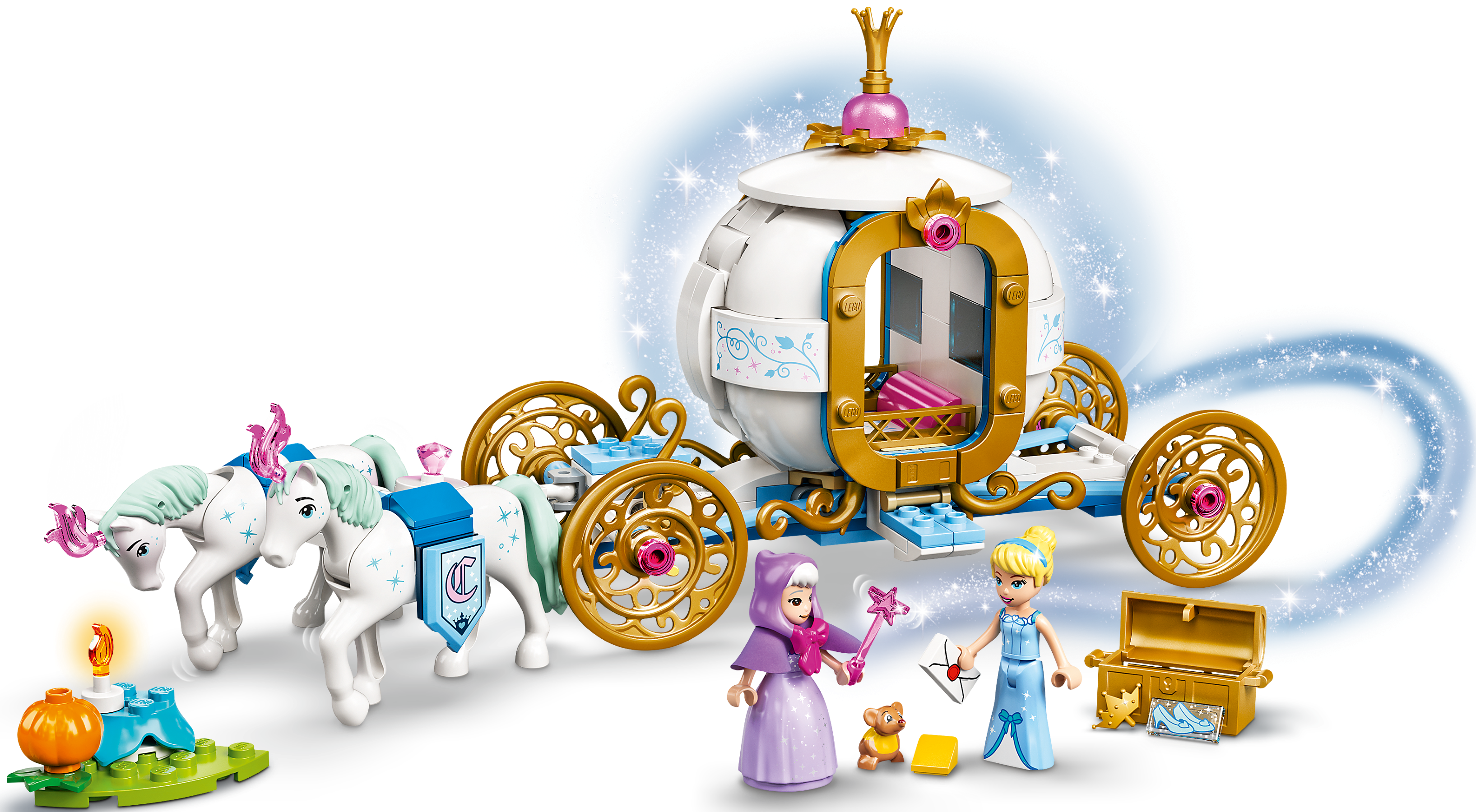 voks Sekretær imod Cinderella's Royal Carriage 43192 | Disney™ | Buy online at the Official  LEGO® Shop US