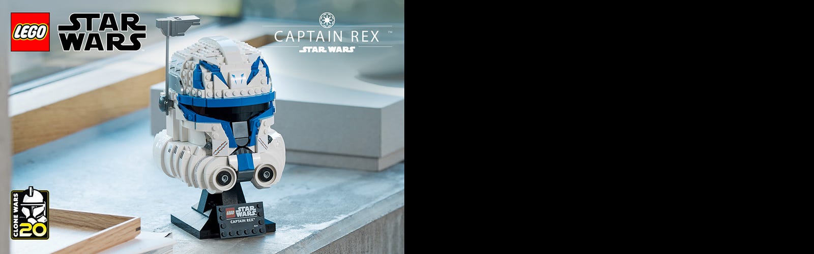 ▻ Nouveaux casques LEGO Star Wars 2023 : 75349 Captain Rex et