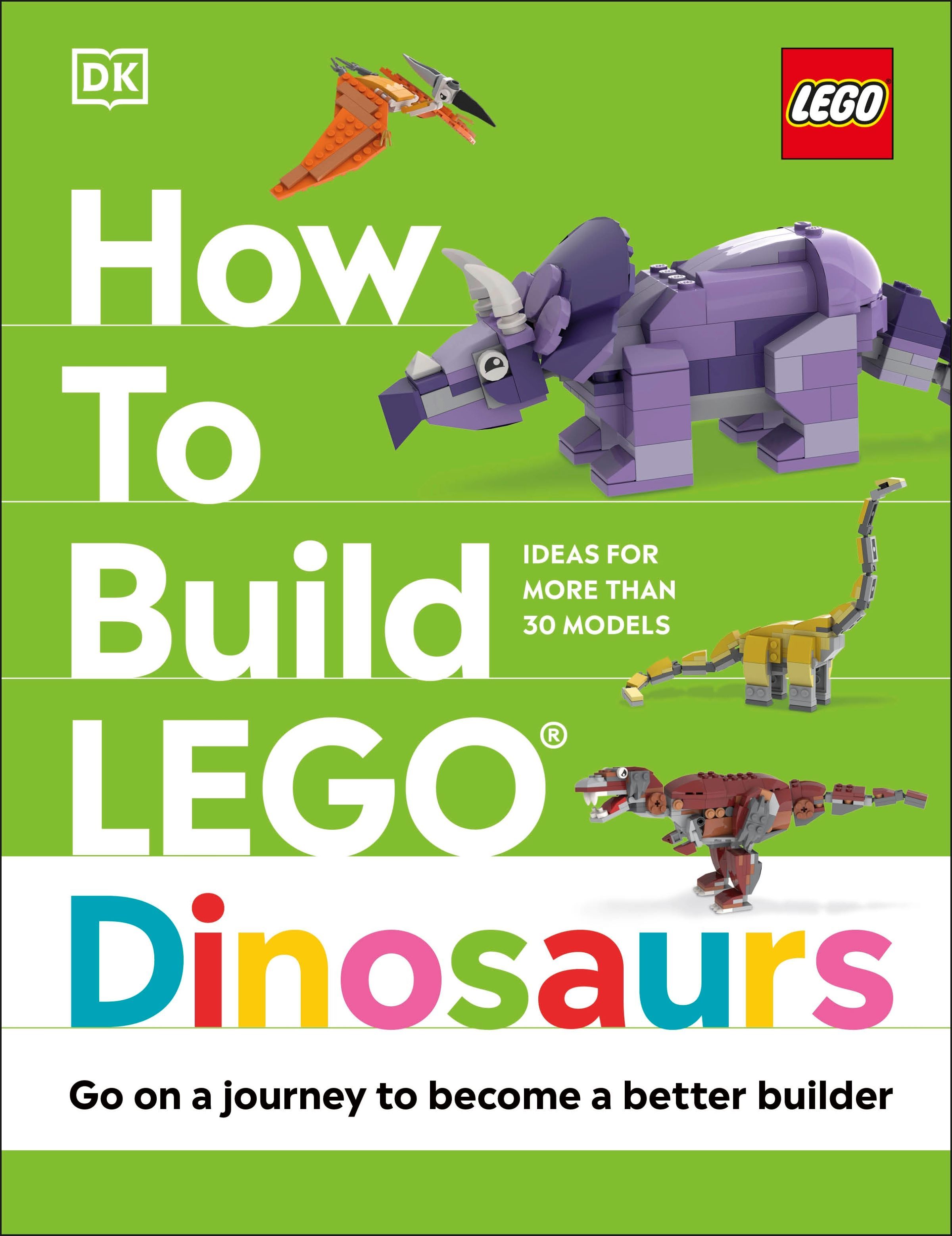 How to Build LEGO Dinosaurs Book