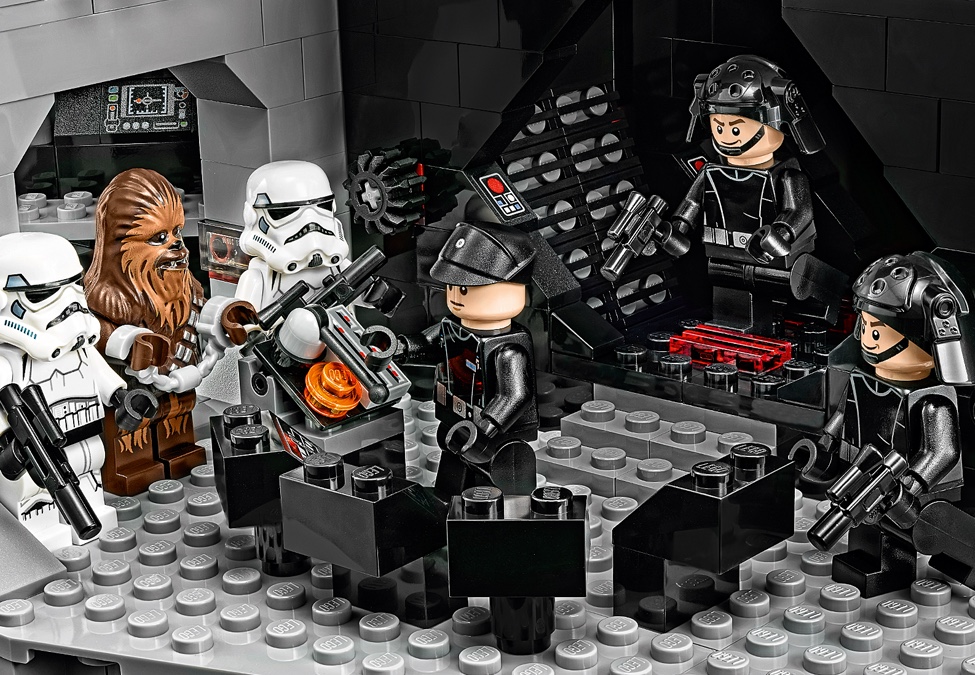 LEGO Star Wars Death Star Minifigures Han Solo & Chewbacca 75159 