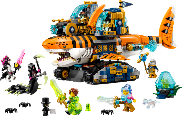 LEGO 71515 Tiger Shark Tank, official product image