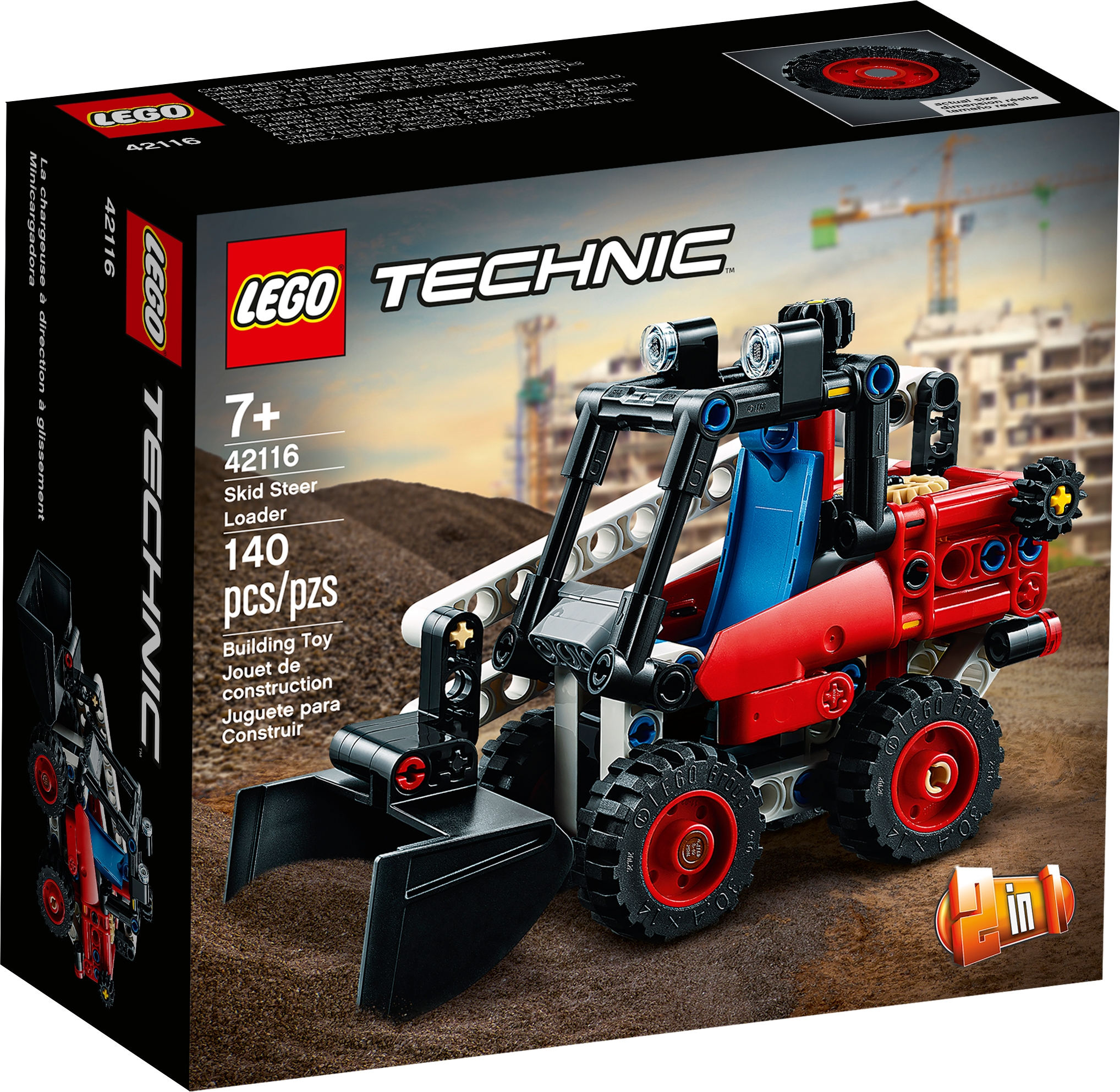 Skid Steer Loader 42116 | Technic™ | Buy online at the Official LEGO® Shop  US