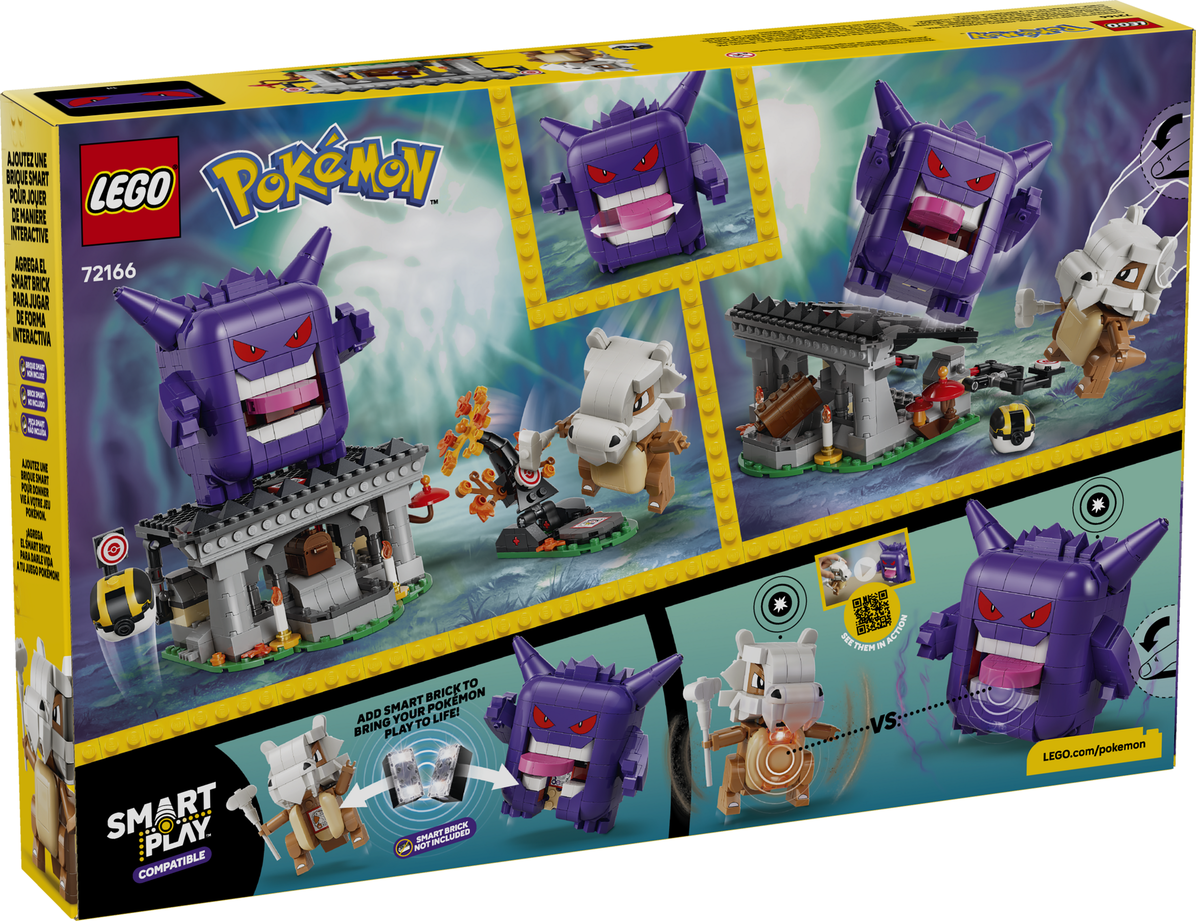 SMART Play™: Cubone and Gengar's Spooky Showdown 72166 | Pokémon