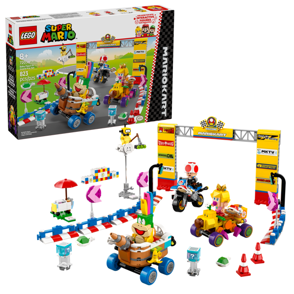 LEGO 72036 Mario Kart™ – Bébé Peach et ensemble de grand prix — visuel 2 sur 8