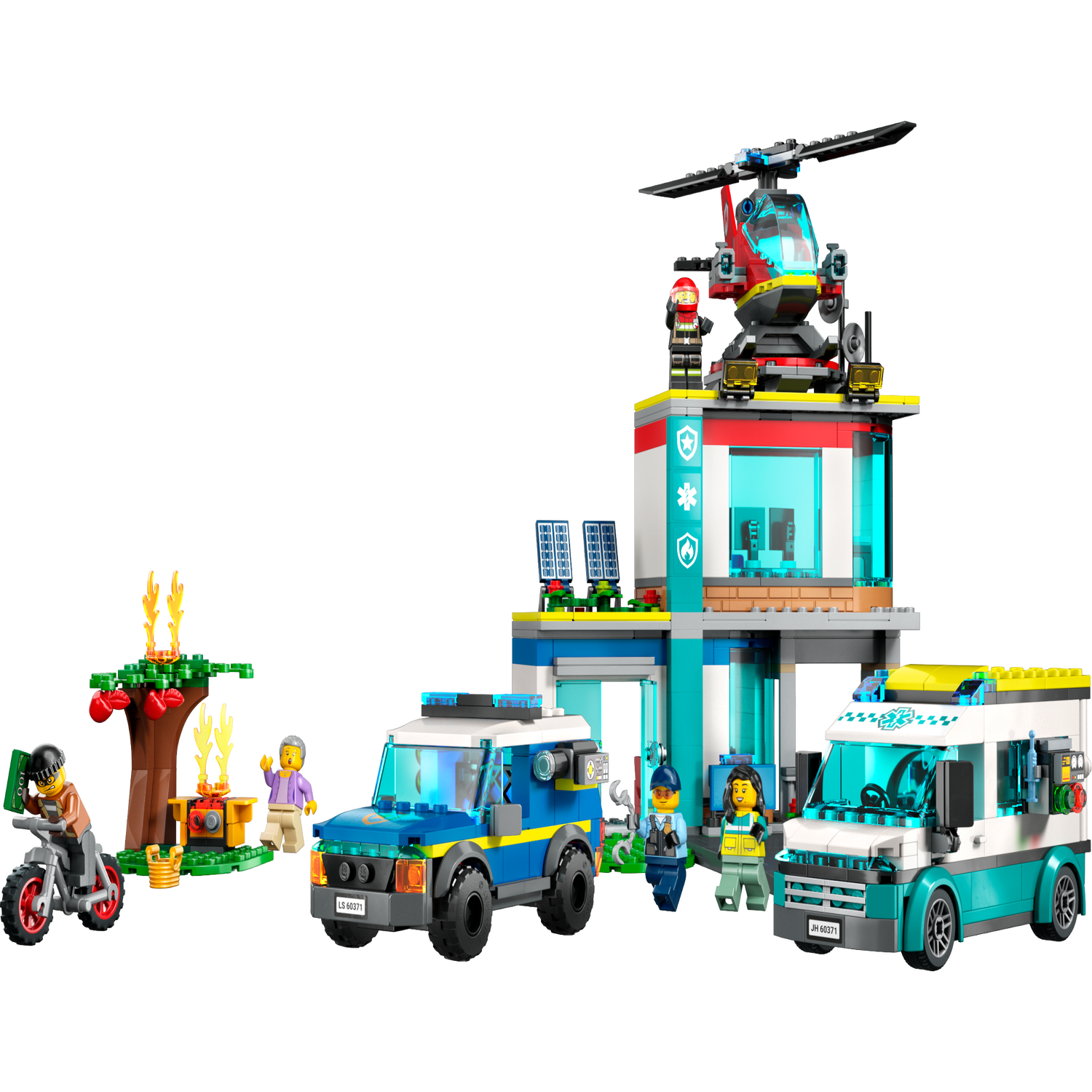 LEGO® – Hoofdkwartier van hulpdienstvoertuigen – 60371
