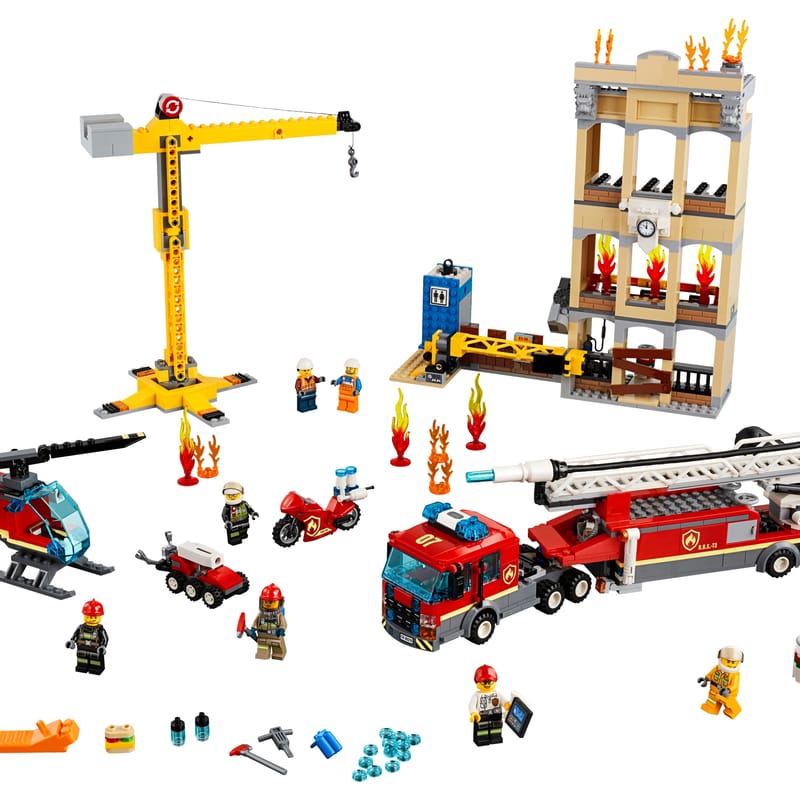 Feuerwehr in der Stadt 60216 City Offizieller LEGO® Shop DE