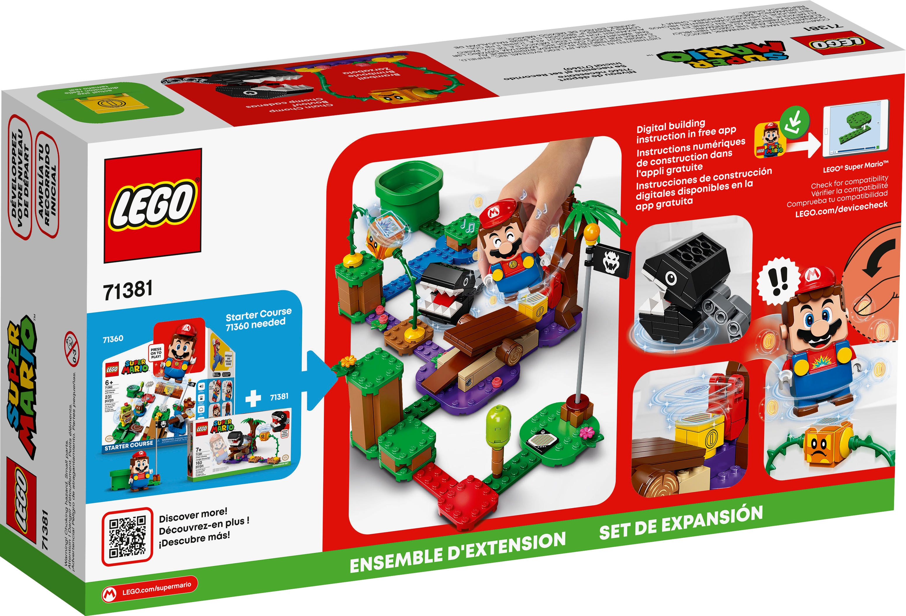 Chain Chomp Jungle Encounter Expansion Set 71381 | LEGO® Super 