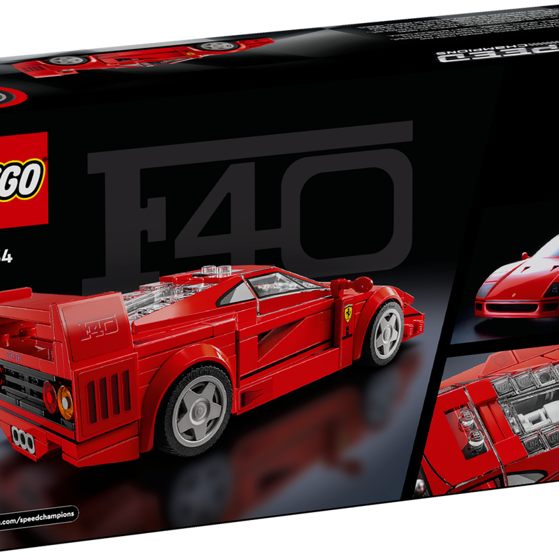Ferrari F40 Supercar 76934 | Speed Champions | Buy online at Ferrari F40 Supercar 76934 | Speed Champions | Buy online at