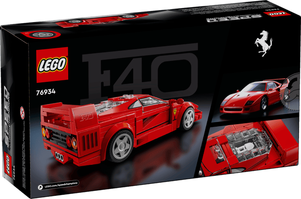 LEGO 76934 Supercar Ferrari F40 — visuel 7 sur 8