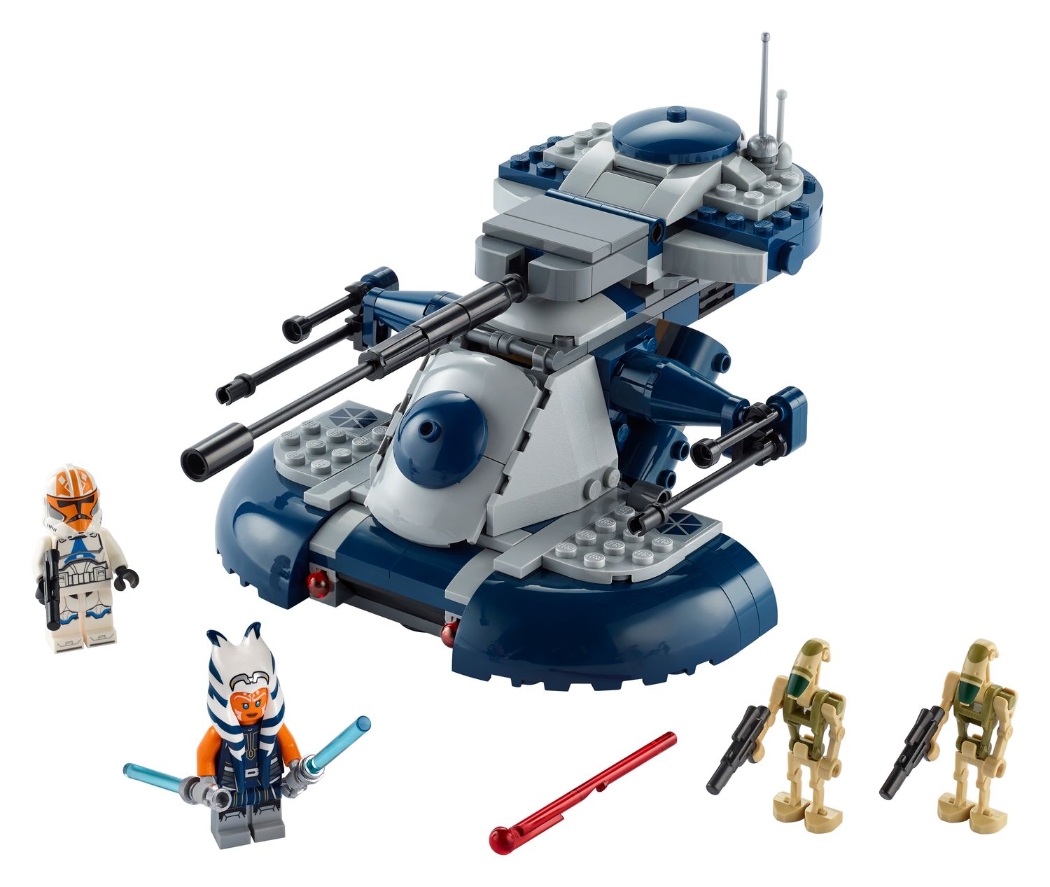 MOC-53017 Serbatoio D'Assalto Corazzato AAT 75283 - Set Di Costruzione 358 Pezzi C5652Y01 Per Creatori