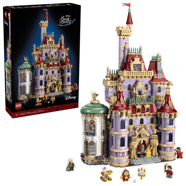LEGO 43263 Le château de La Belle et la Bête — visuel 2 sur 8