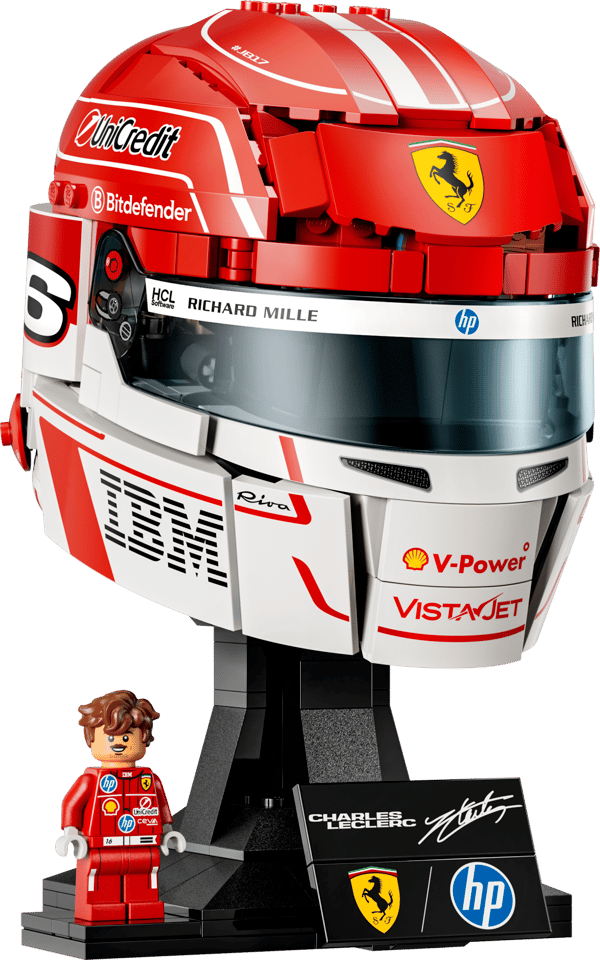 Scuderia Ferrari HP Charles Leclerc Helmet - Image 1