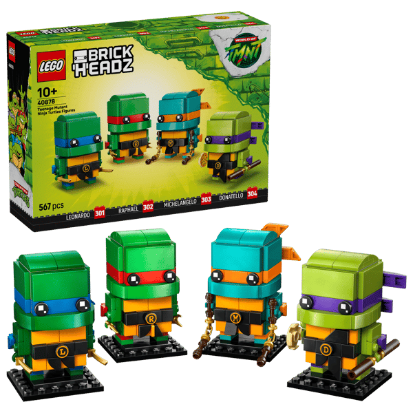 LEGO 40878 Figurines des Tortues Ninja — visuel 2 sur 8