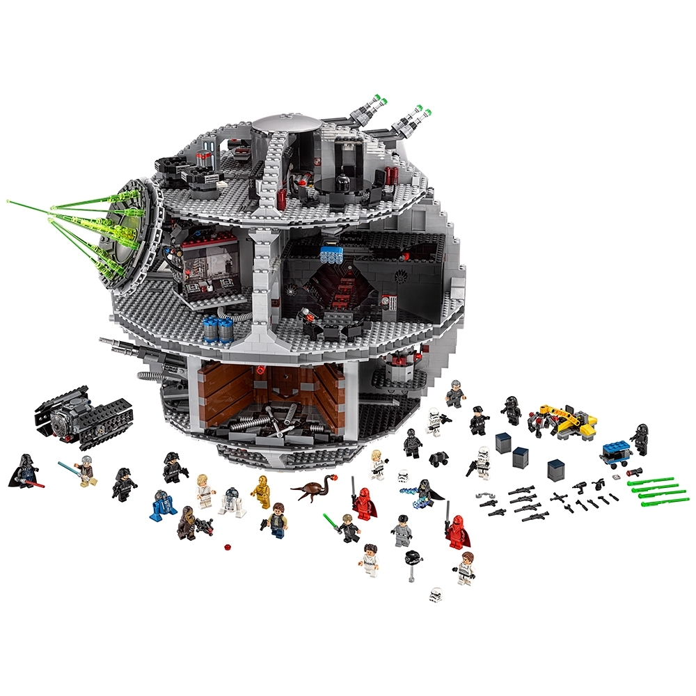LEGO Star Wars minifigura Principessa Leila MORTE NERA 75159 ** RARO ** ** NUOVO ** 