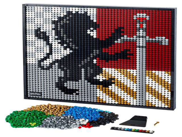 LEGO 31201 Harry Potter™ Hogwarts™ Crests, official product image