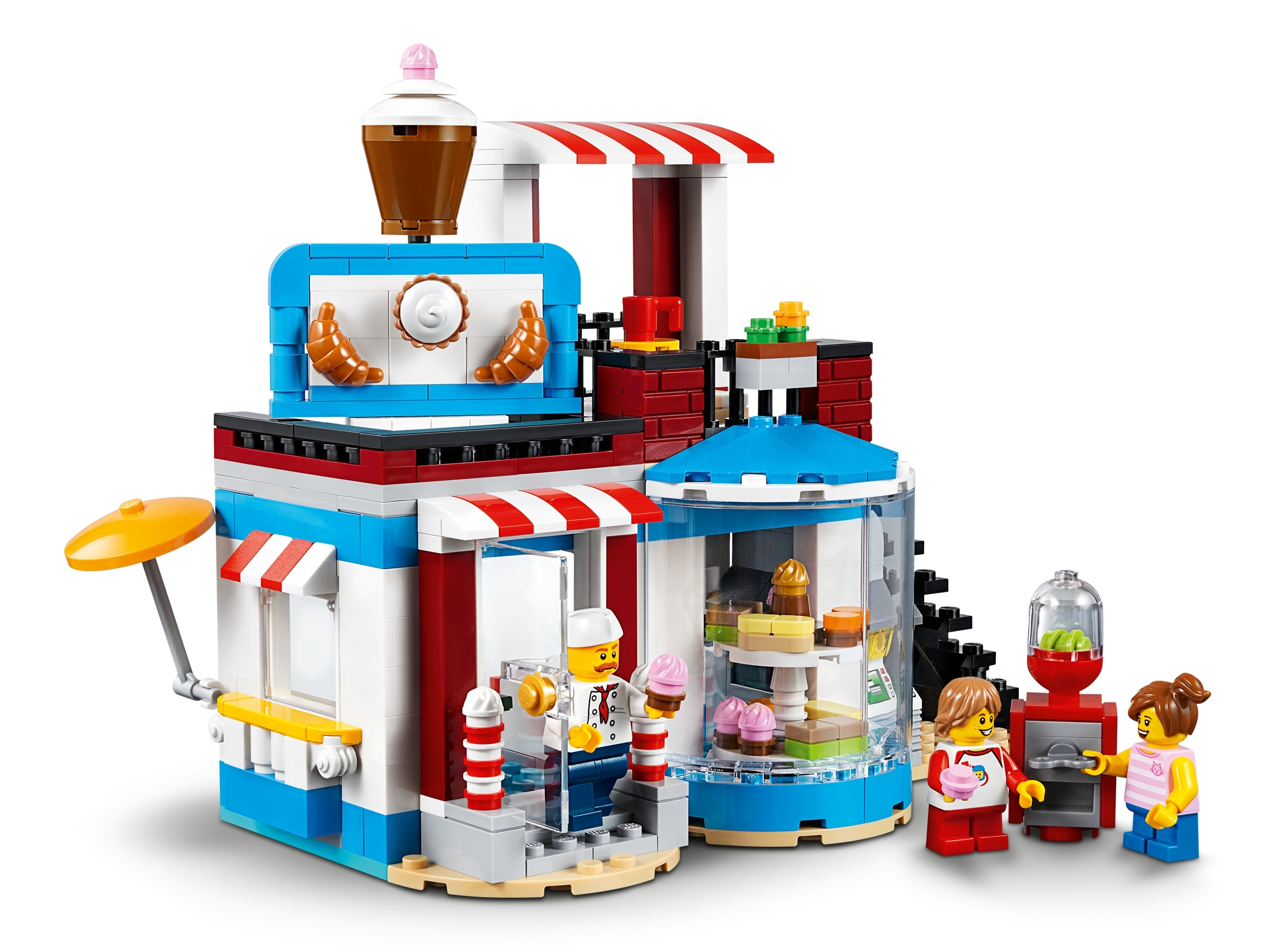 ケーキショップ モジュール式 クリエイター3in1 Lego Com Jp