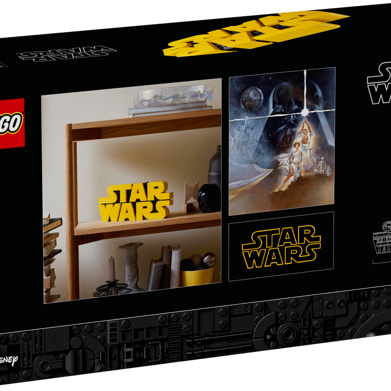 Brick-Built Star Wars™ Logo 75407 | Star Wars™ | Buy online at the Brick-Built Star Wars™ Logo 75407 | Star Wars™ | Buy online at the
