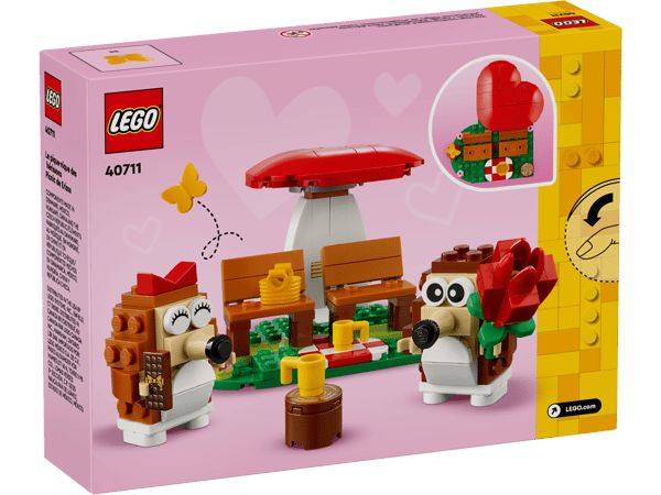 LEGO 40711 Le pique-nique des hérissons — visuel 3 sur 6