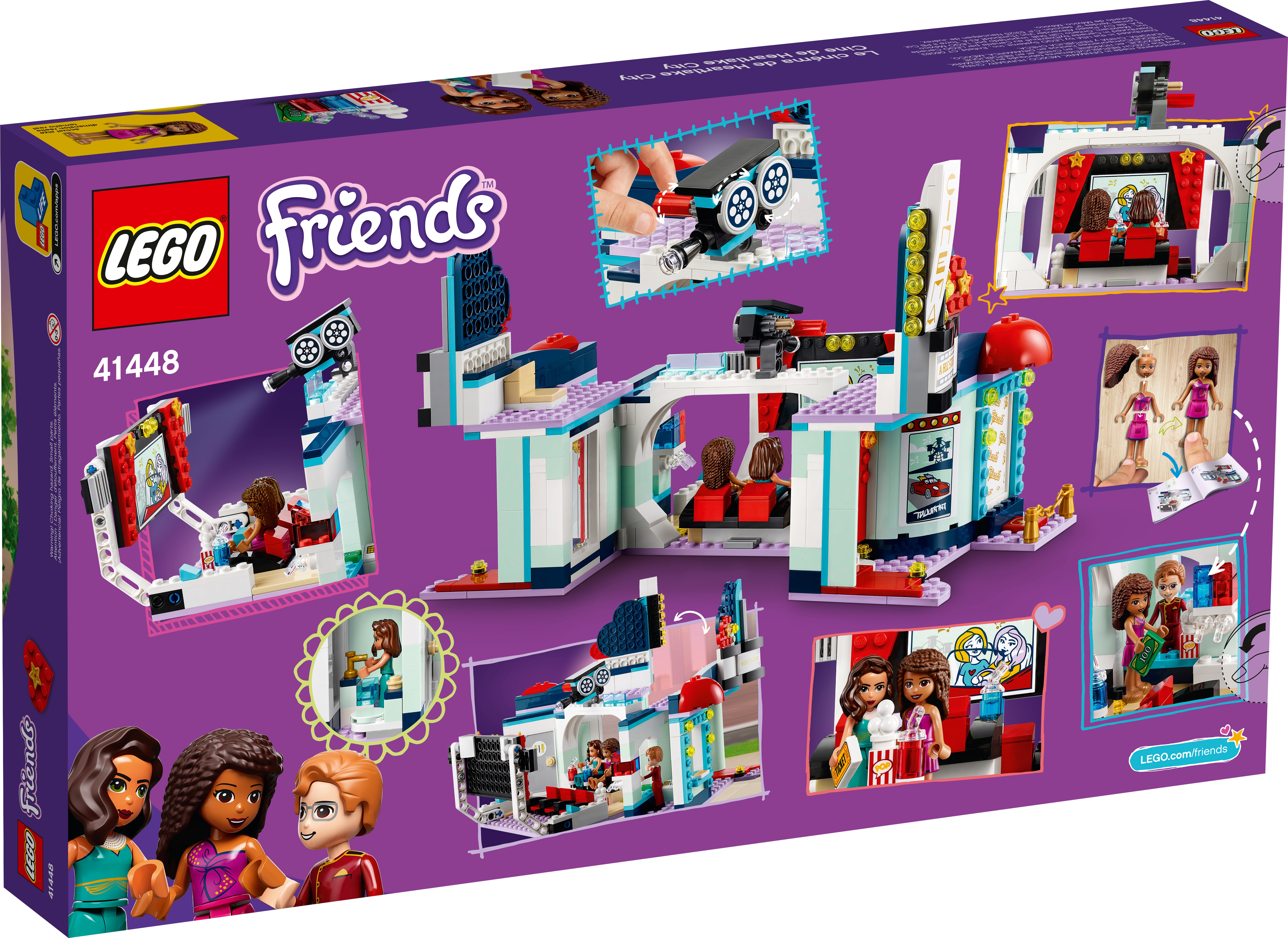 koncept ketcher Bestil Heartlake biograf 41448 | Friends | Officiel LEGO® Shop DK