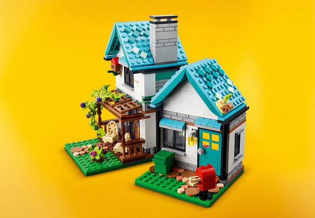 아늑한 집 31139 | 크리에이터 3-In-1 | Lego® Shop Kr