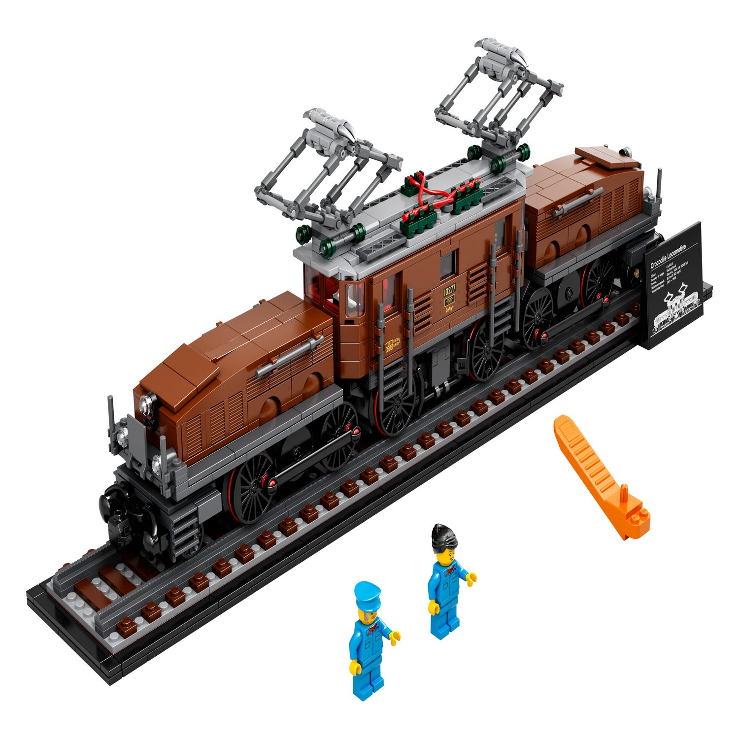 donderdag Infecteren Gedateerd Crocodile Locomotive 10277 | Creator Expert | Buy online at the Official  LEGO® Shop US