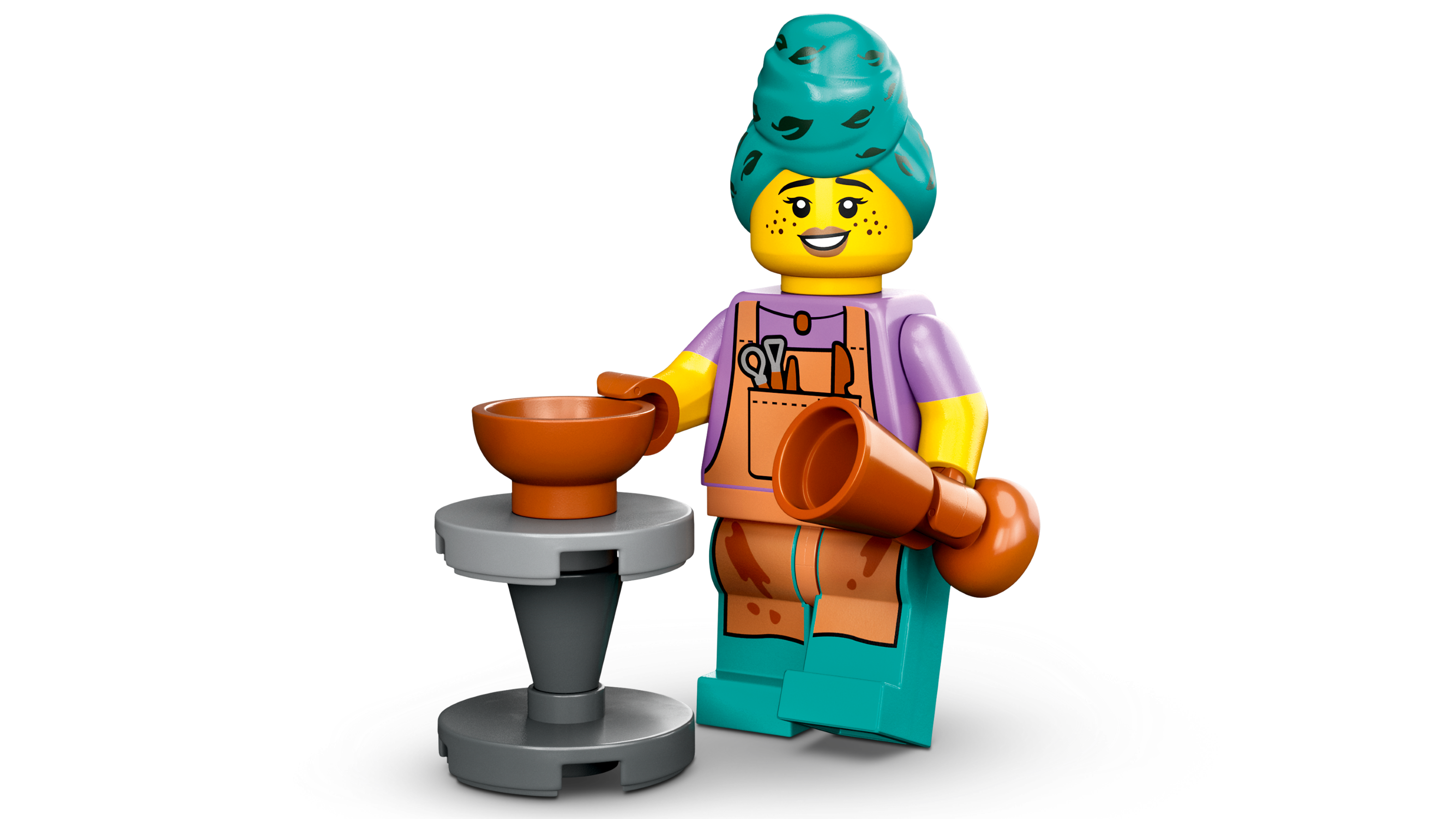 LEGO Minifig Serie 10 la fille branchée, trendy (La Petite Brique)