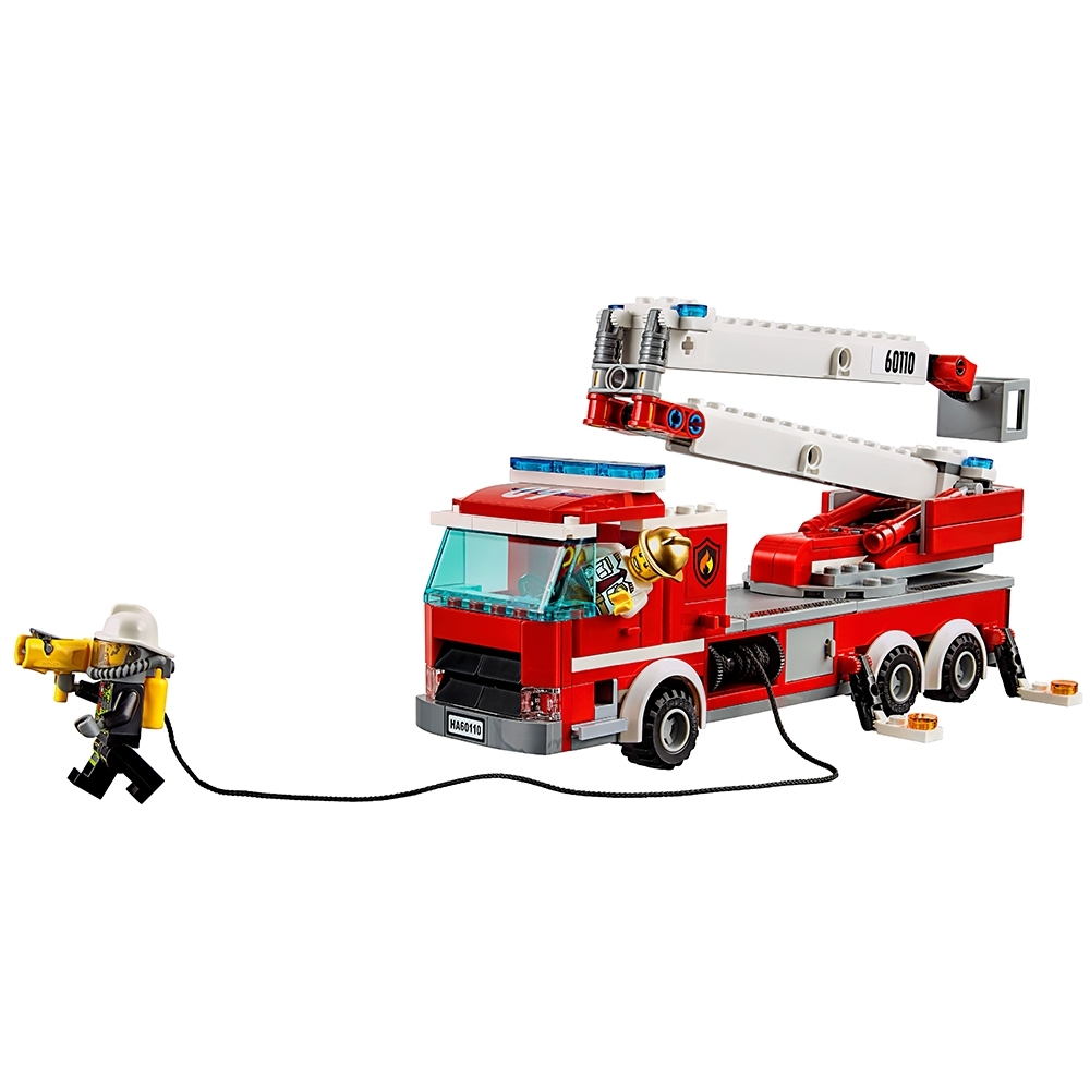Lego - LEGO® City - La caserne des pompiers - 60110 - Briques Lego - Rue du  Commerce