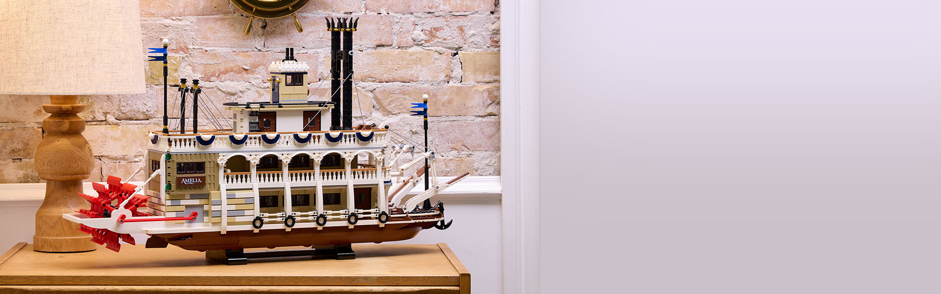 蒸気船 21356 | アイデア |レゴ®ストア公式オンラインショップJPで購入