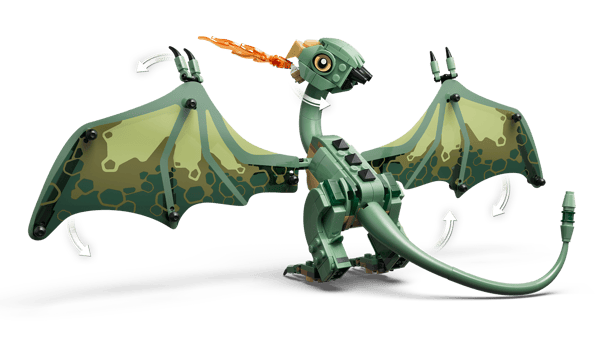 LEGO 76477 Norbert : le bébé dragon de Hagrid — visuel 4 sur 8