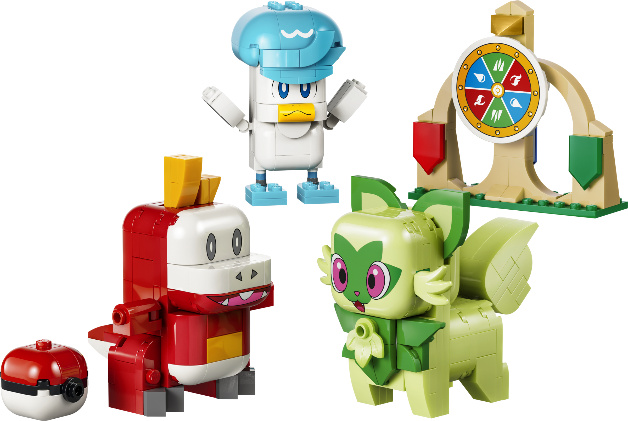 SMART Play™: Sprigatito, Fuecoco and Quaxly Battle 72158 | Pokémon