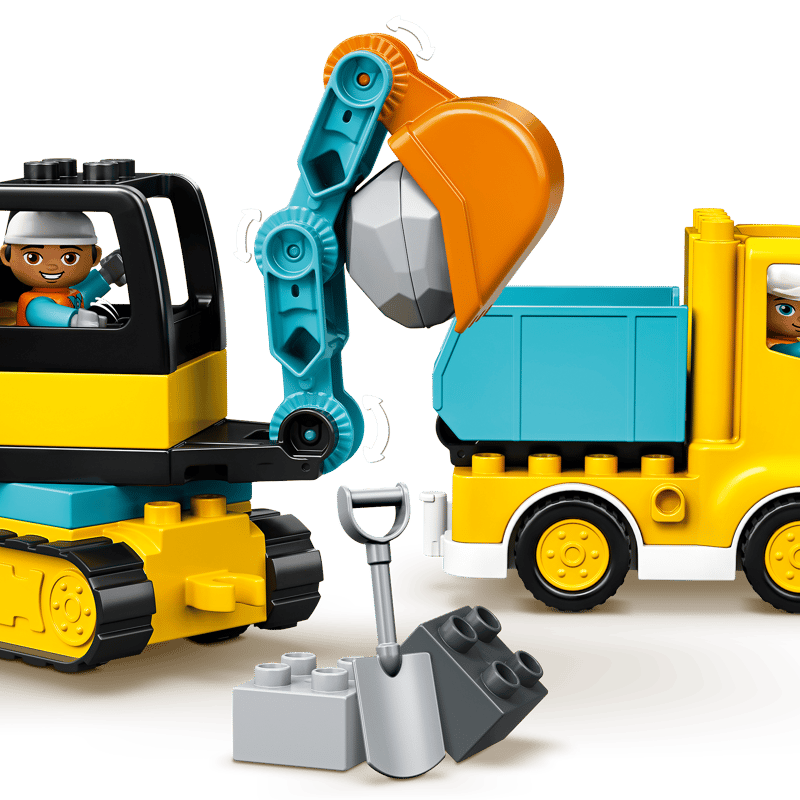 Camion e scavatrice cingolata 10931 DUPLO® LEGO® Shop ufficiale IT