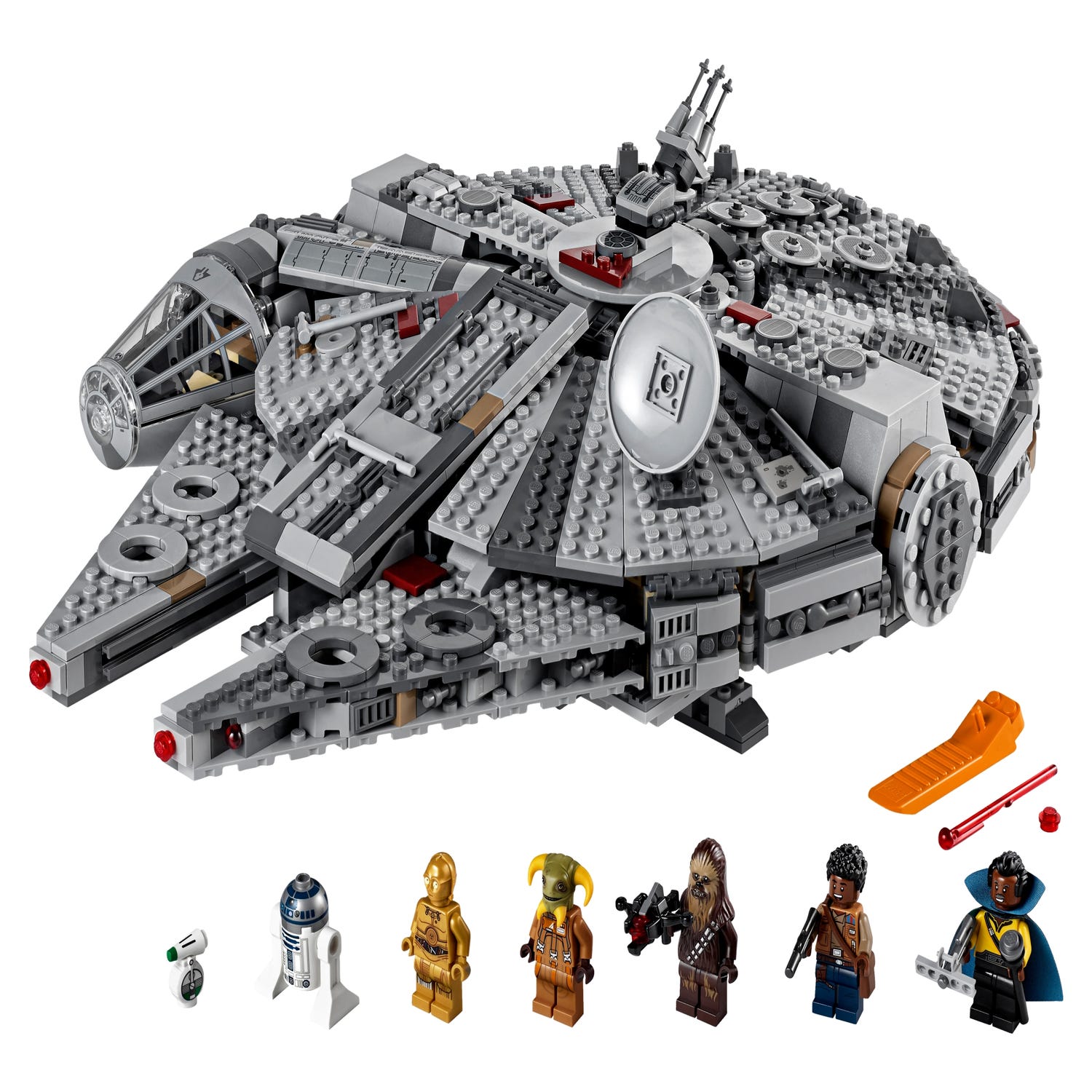 75257 - LEGO® Star Wars Faucon Millenium LEGO : King Jouet, Lego, briques  et blocs LEGO - Jeux de construction