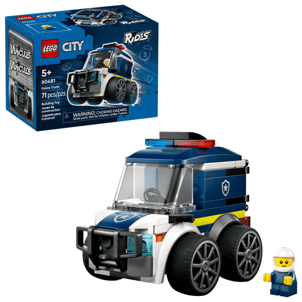 LEGO 60481 Véhicules - Le camion de police — visuel 2 sur 8