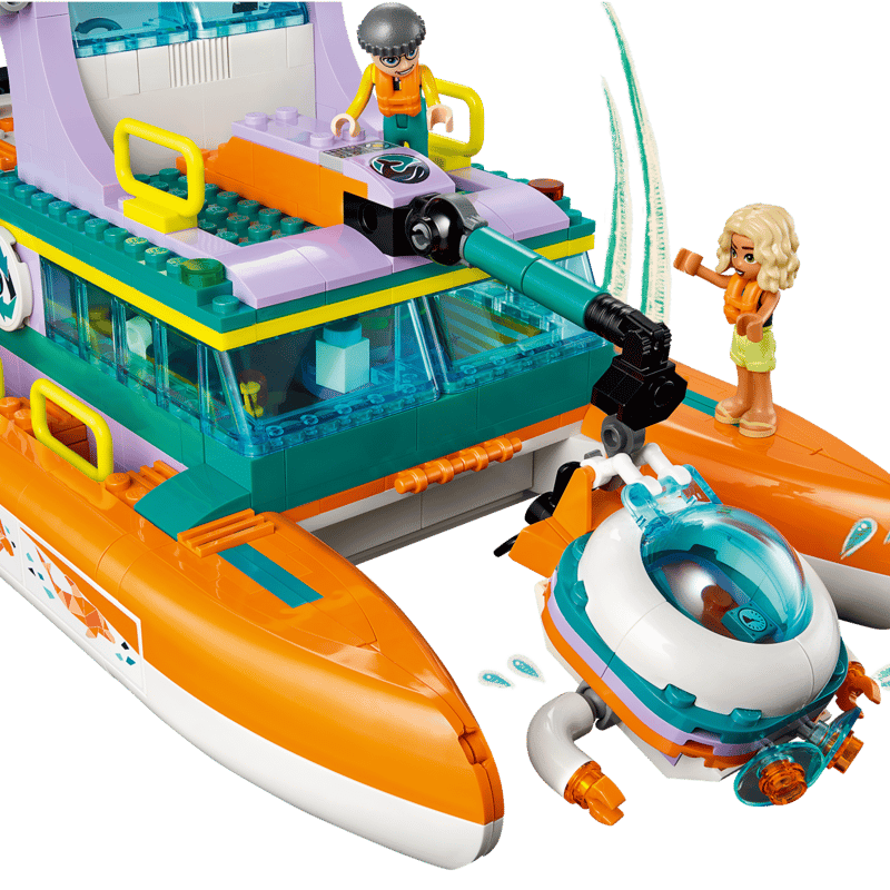 Playmobil Salvataggio in mare Operazione Antincendio con Barca di Playmobil Salvataggio in mare Operazione Antincendio con Barca di