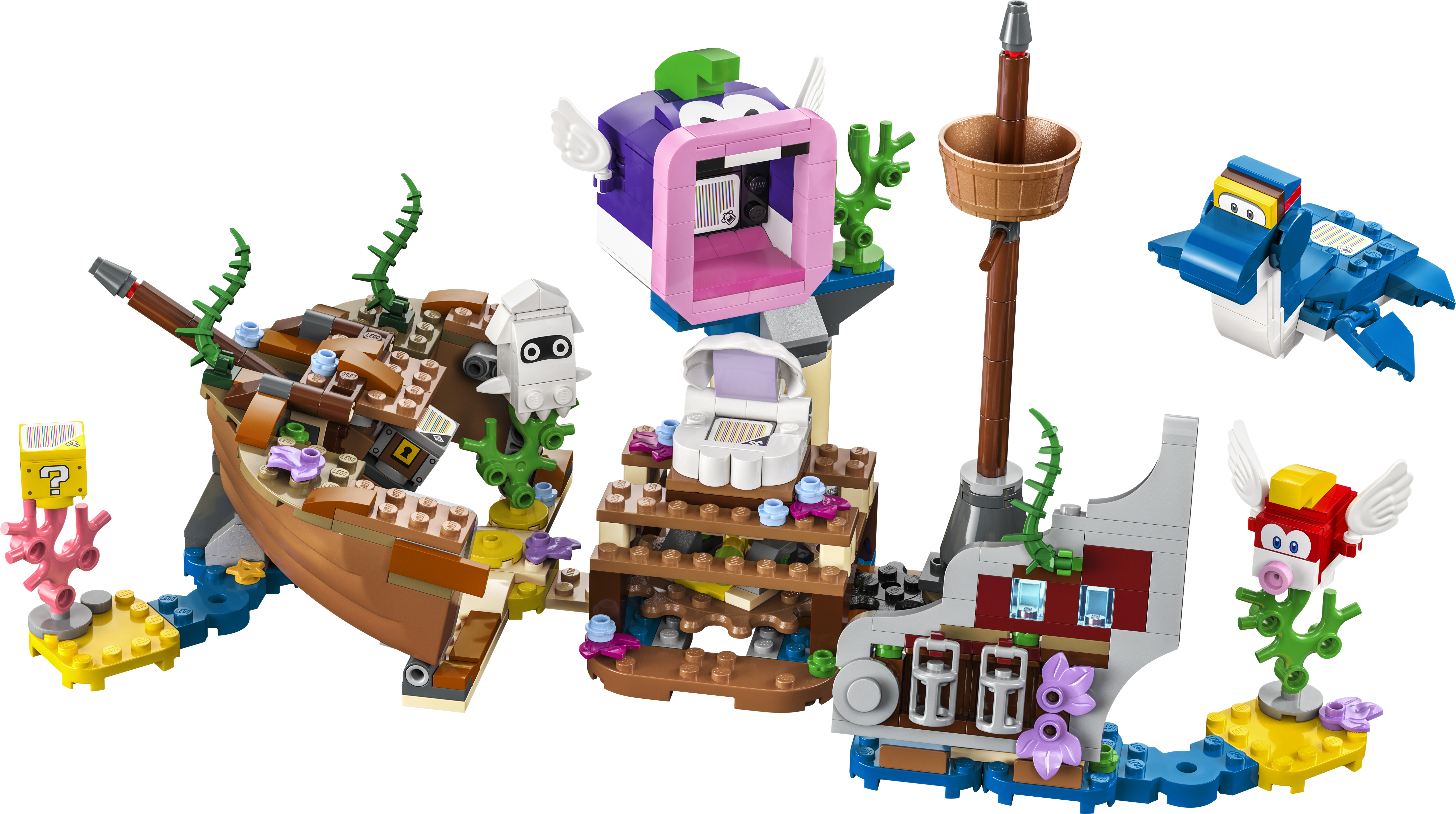 Dorrie's Sunken Shipwreck Adventure Expansion Set 71432 | LEGO® Super  Mario™ | Buy online at the Official LEGO® Shop US