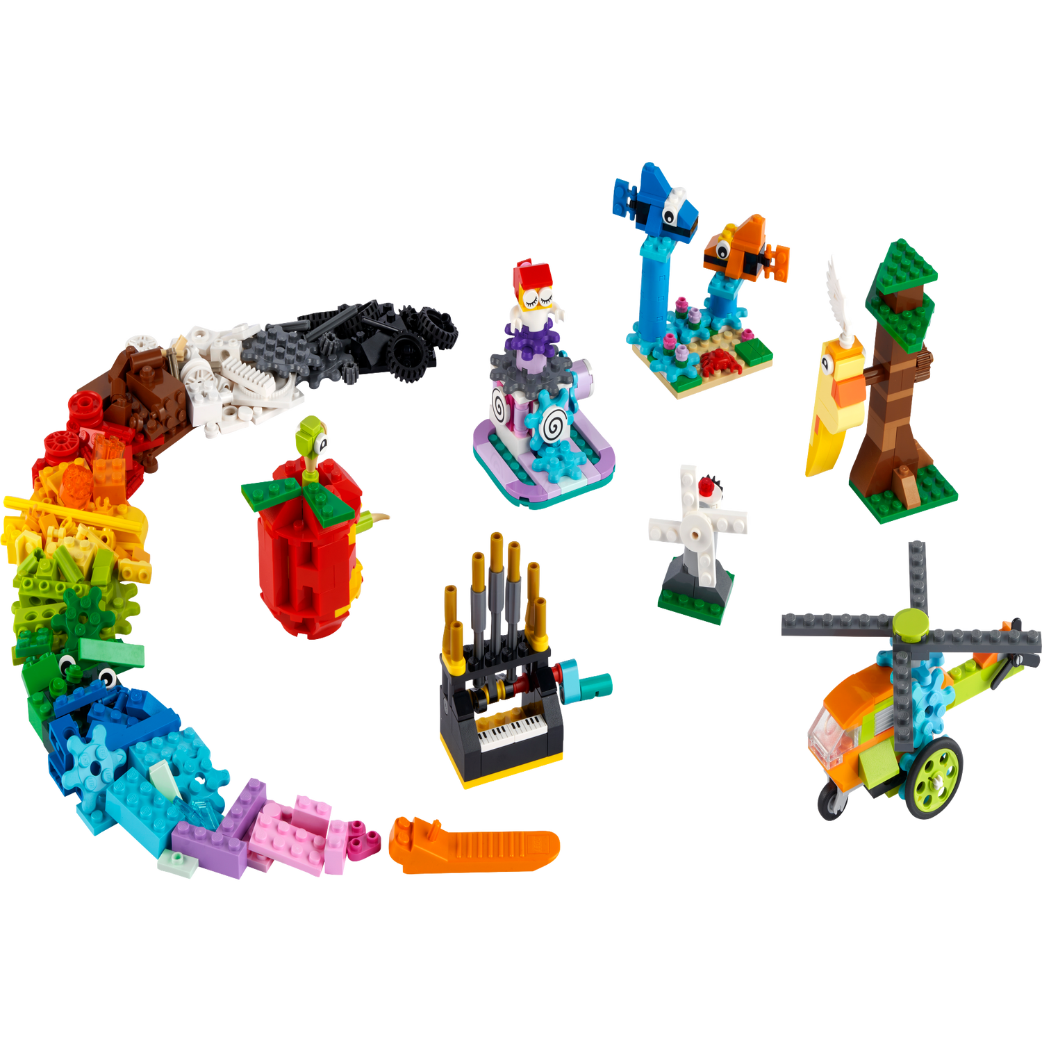 Jachtluipaard subtiel flexibel Stenen en functies 11019 | Classic | Officiële LEGO® winkel NL