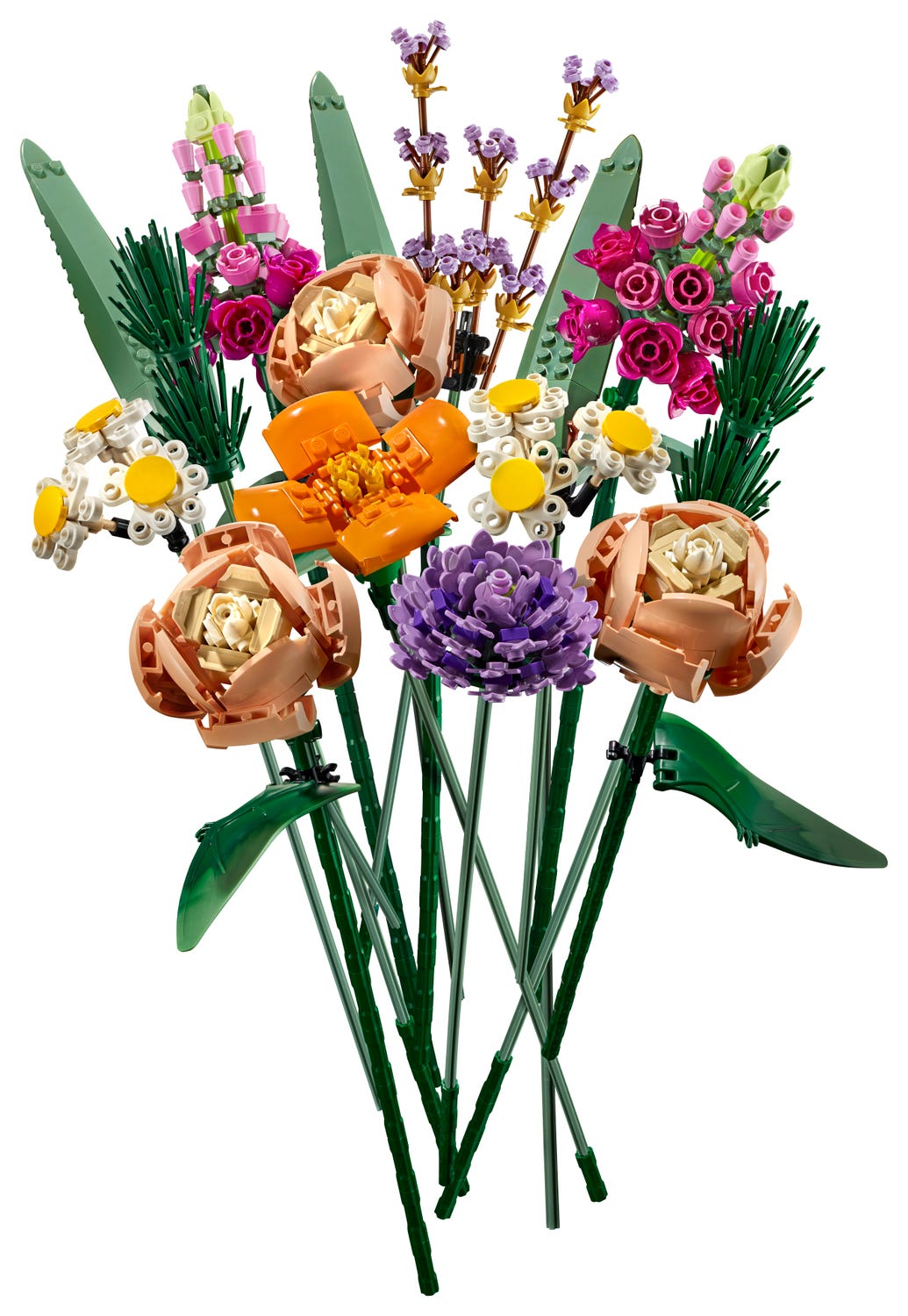 Lego flower bouquet