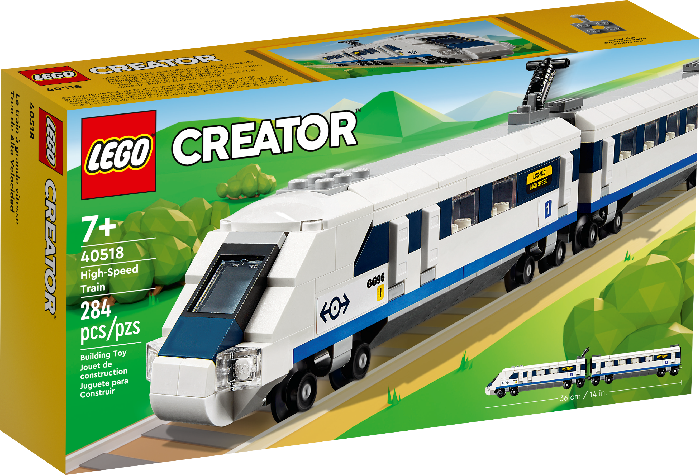 Le train à grande vitesse 40518, Creator Expert