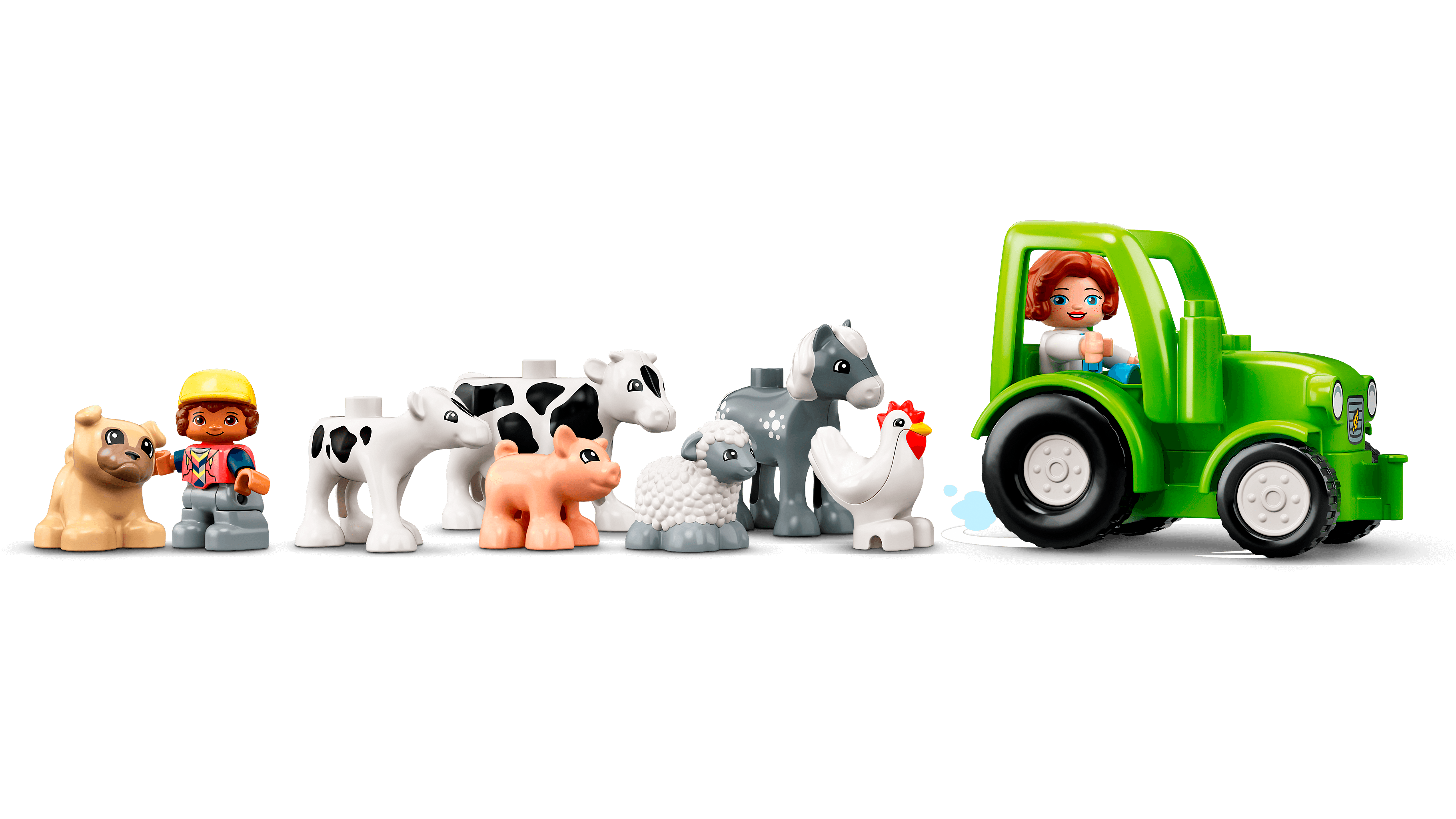 LEGO Duplo - Tractor y Animales de la Granja + 2 años - 10950