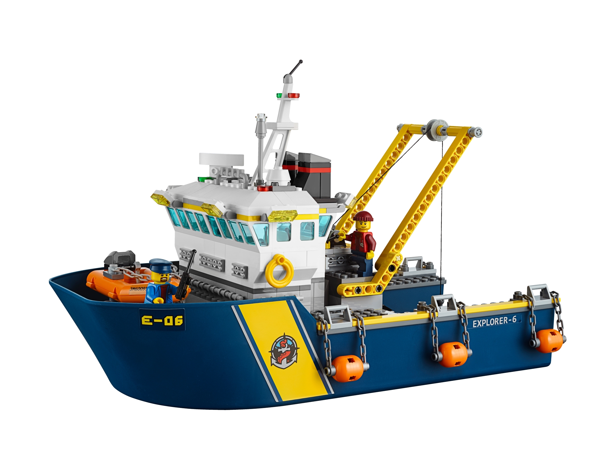 Sea Exploration Vessel 60095 | City | Buy online at the Official LEGO® Shop US