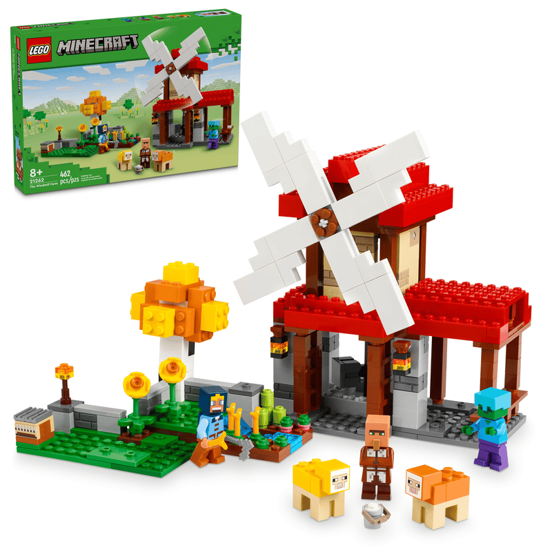 The Windmill Farm 21262 | Minecraft® | Buy online at the Official The Windmill Farm 21262 | Minecraft® | Buy online at the Official